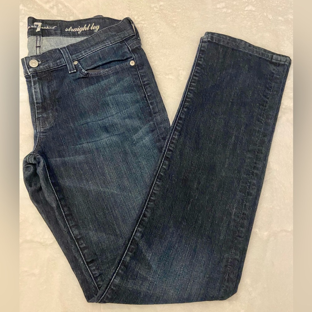 7 For All Mankind straight leg jeans